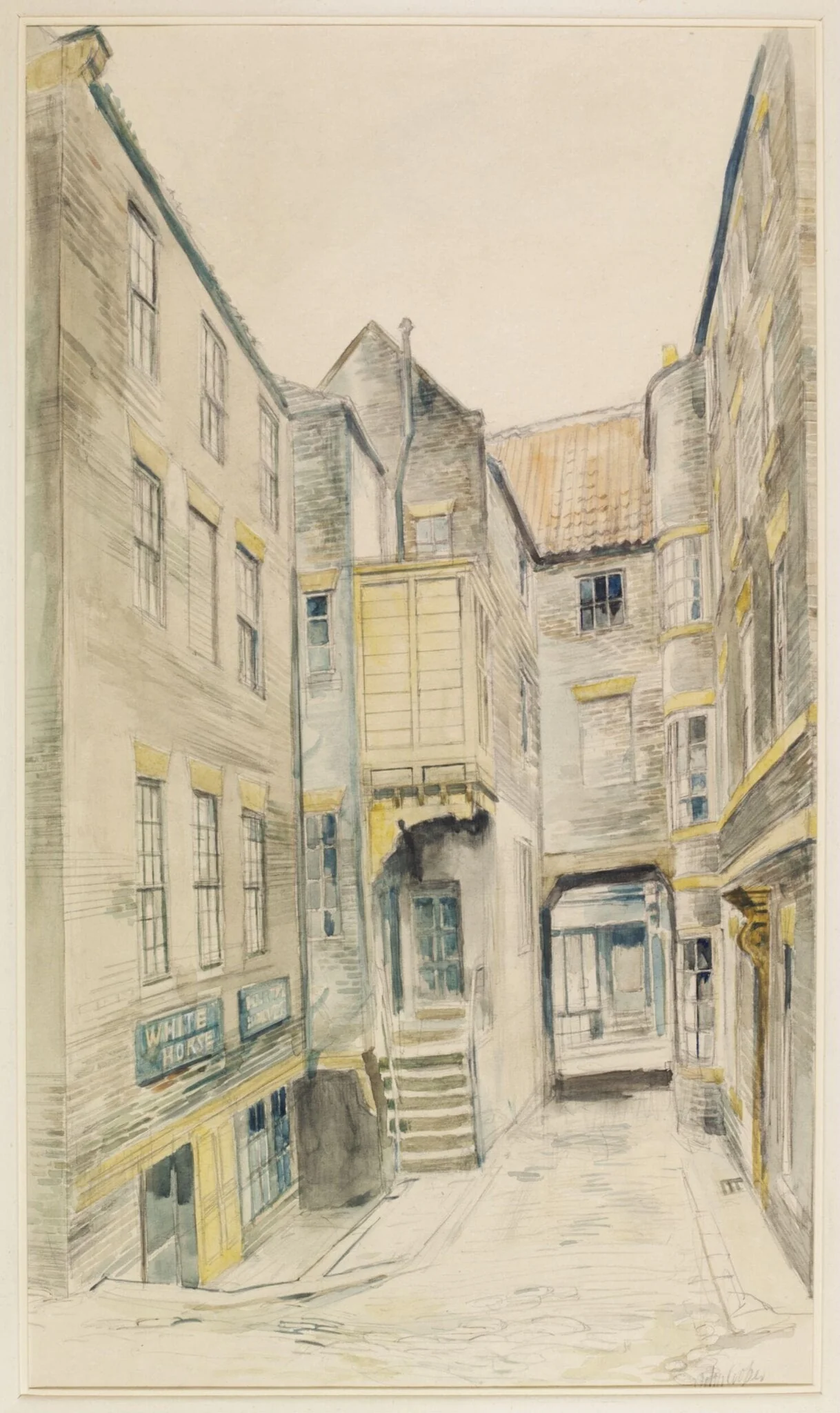 White Horse Hotel, Whitby, detail