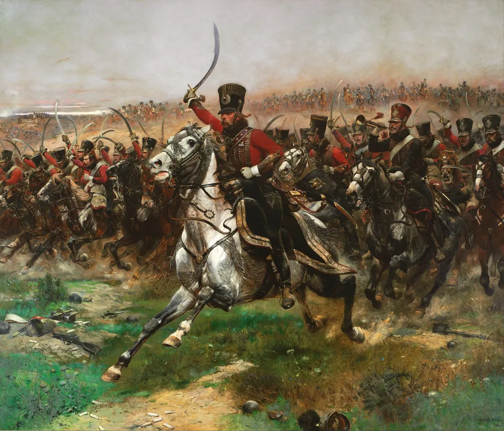 Vive L'Empereur, by Édouard Detaille, oil, 1896