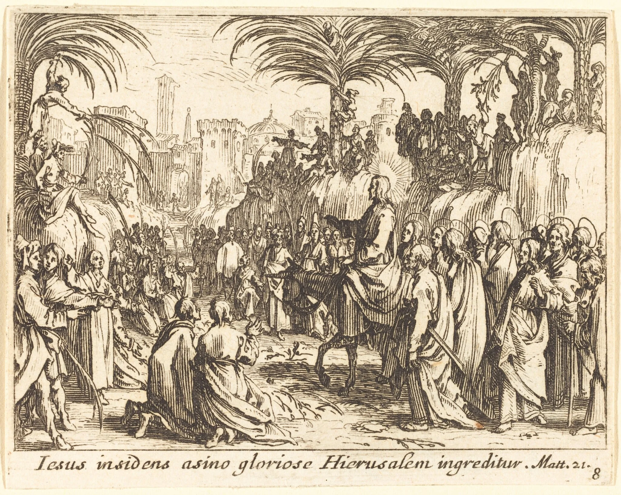 The Entry into Jerusalem, detail