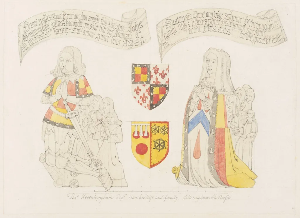 Sepulchral Brasses in Norfolk and Suffolk, by John Sell Cotman, 1834