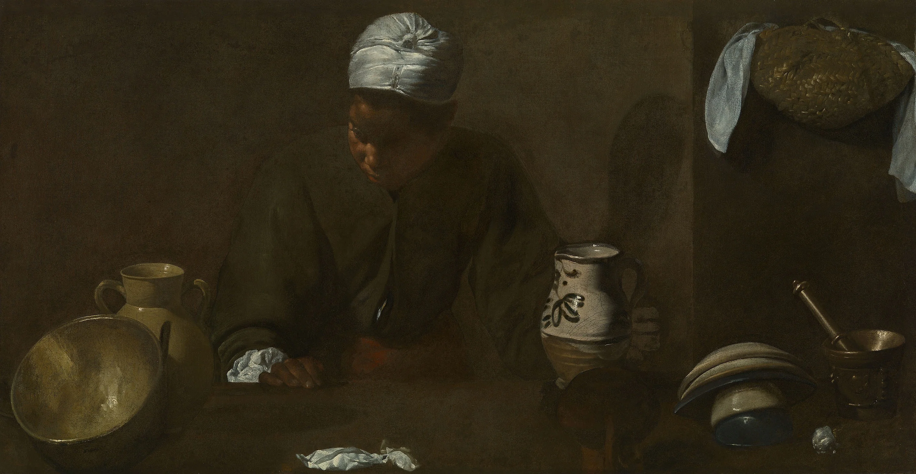 Kitchen Scene, detail