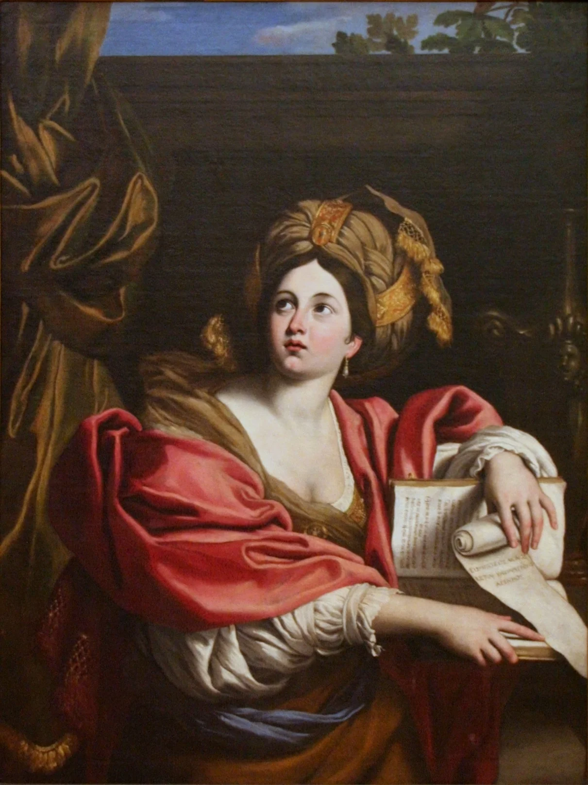 Cumaean Sibyl, detail
