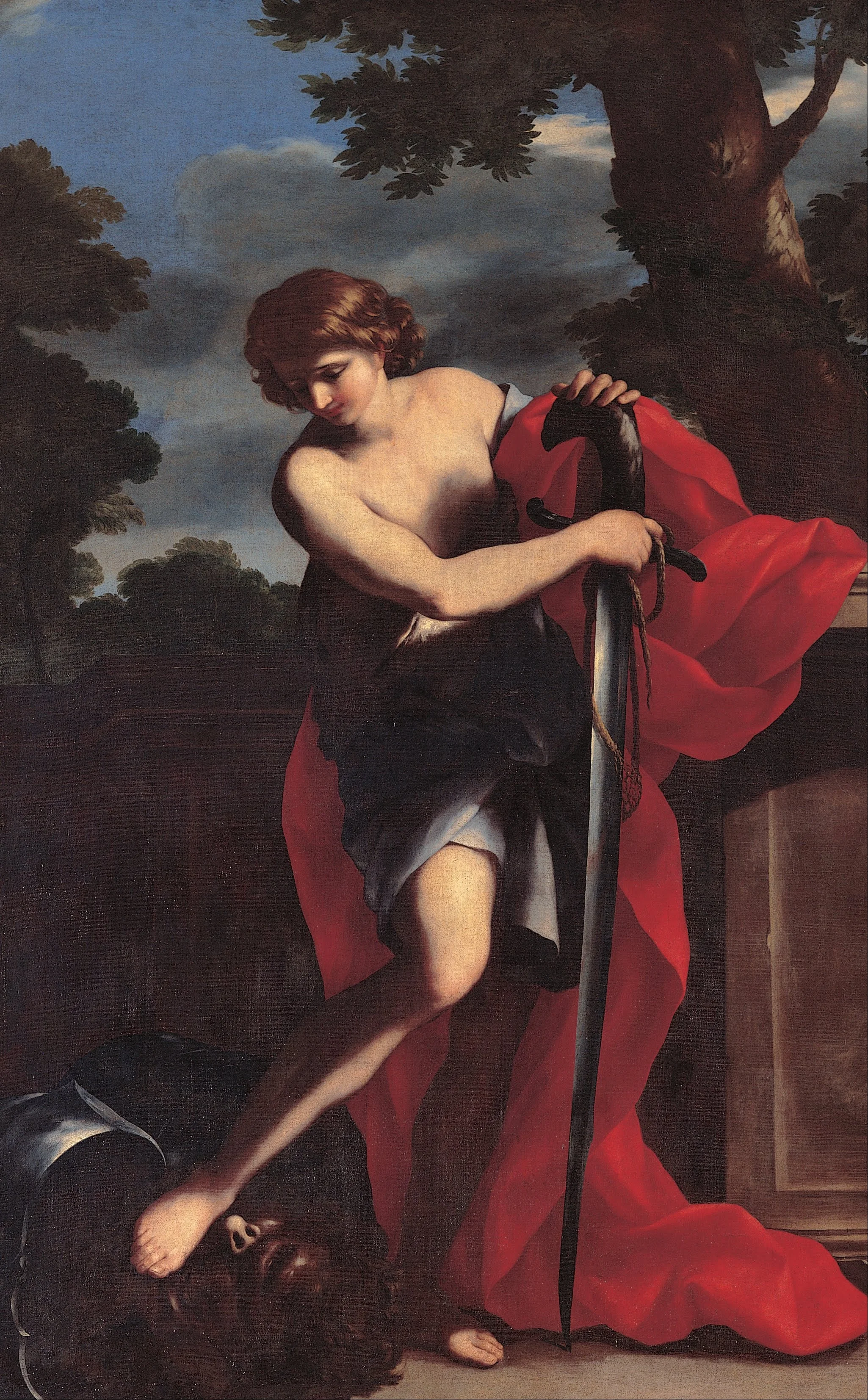 David, detail