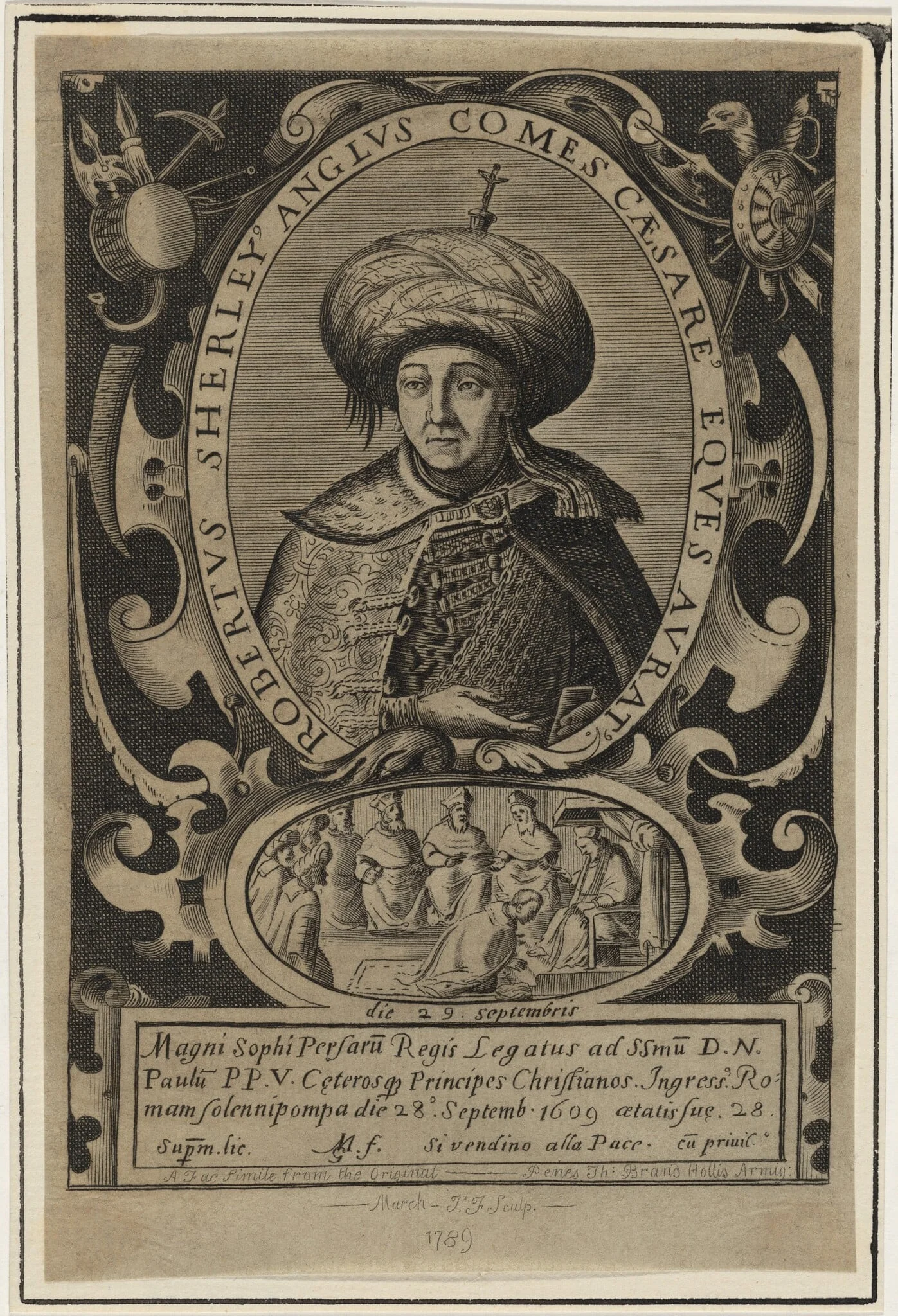 Robert Shirley, detail