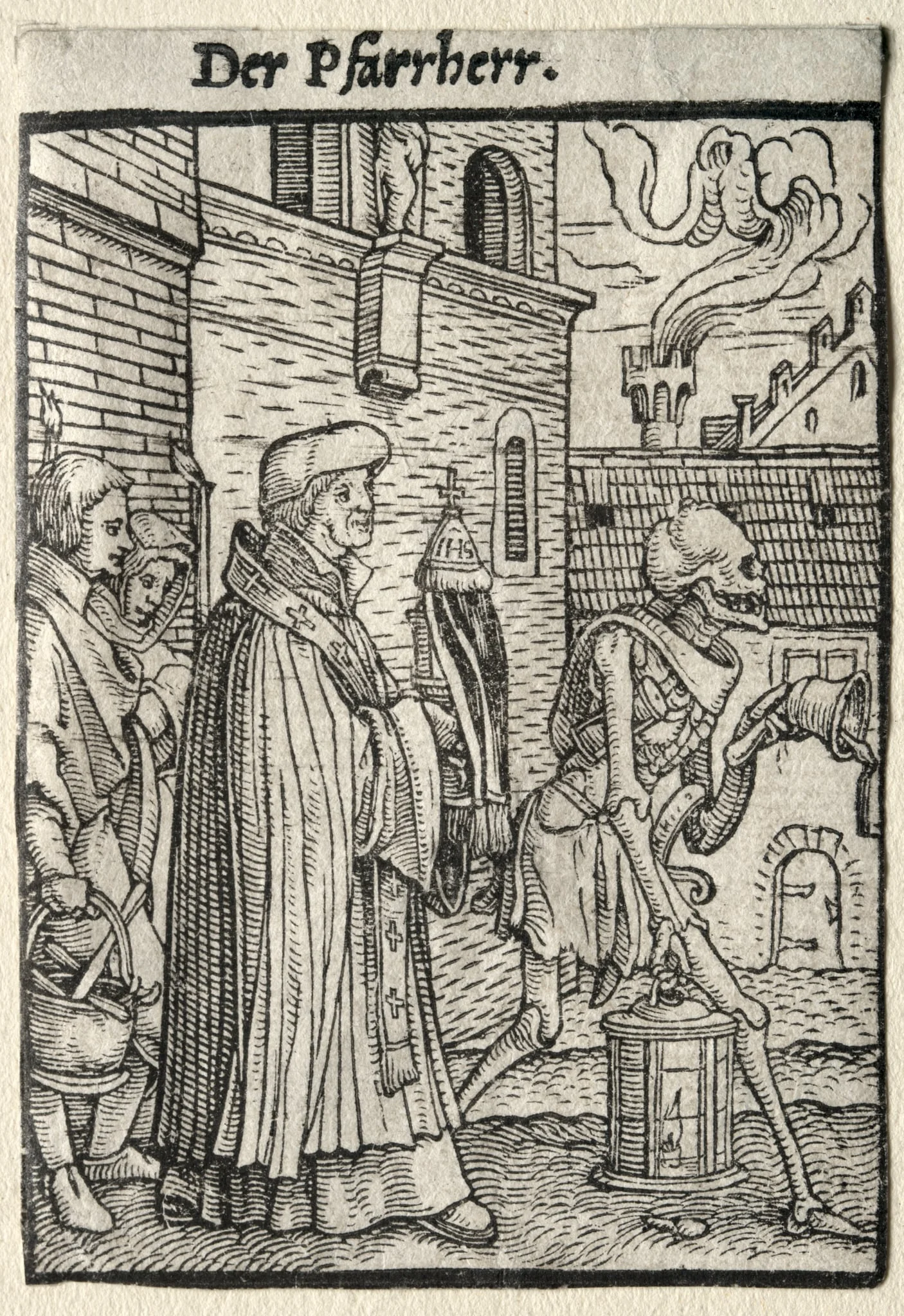 Dance of Death: The Pastor, detail