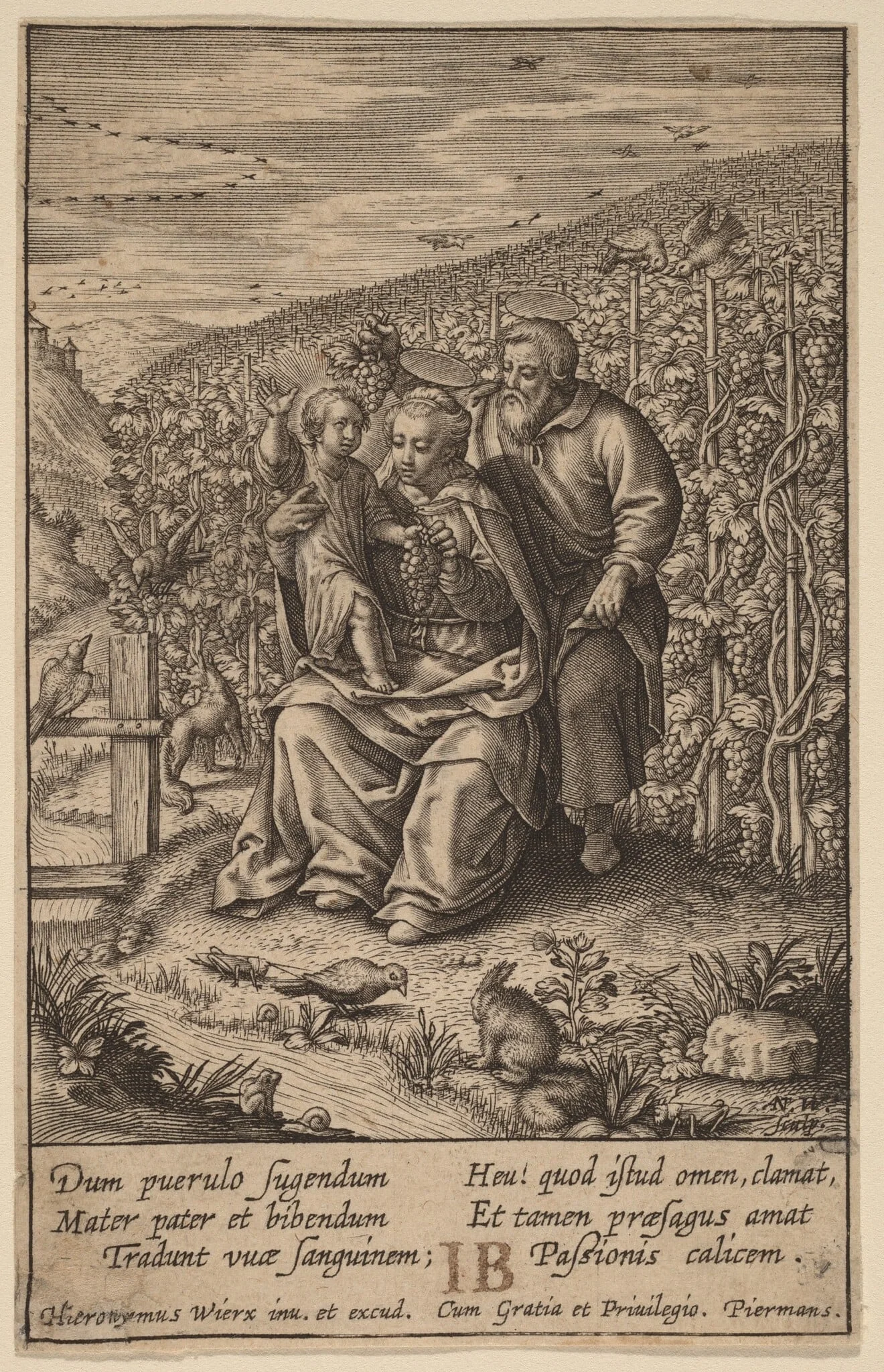 Dum pierulo fugendum ..., detail