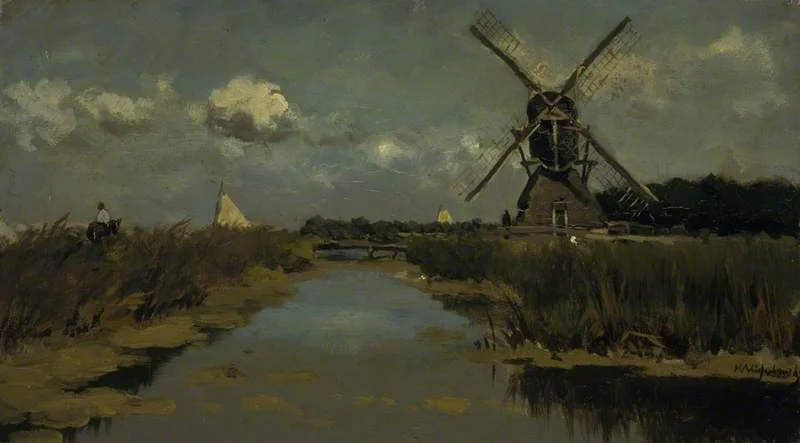 Near Dordrecht, detail