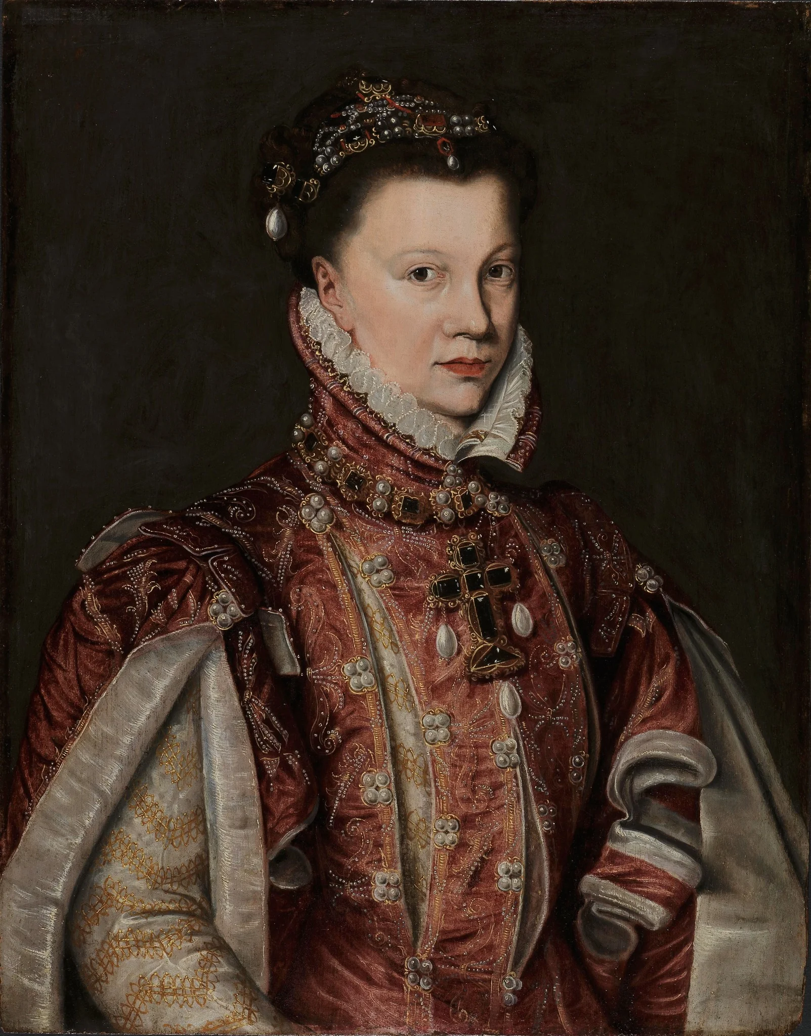 Elisabeth of Valois, detail