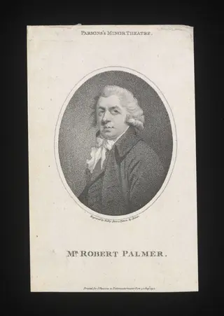Mr robert Palmer, by Henry Spicer, 30