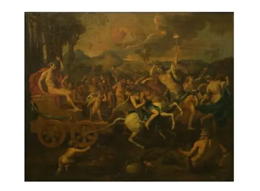 The Triumph of Bacchus, by Nicolas Poussin, oil