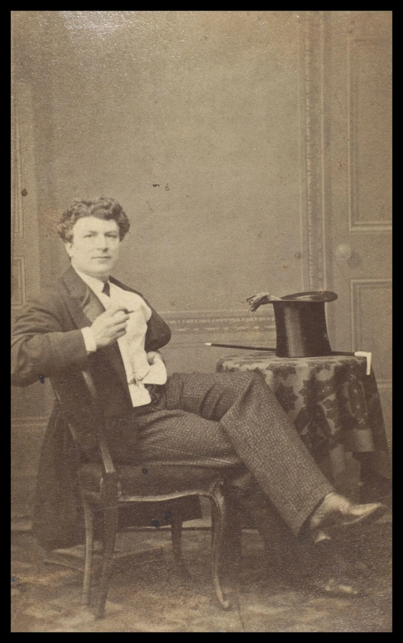 Guy Little Theatrical Photograph, detail