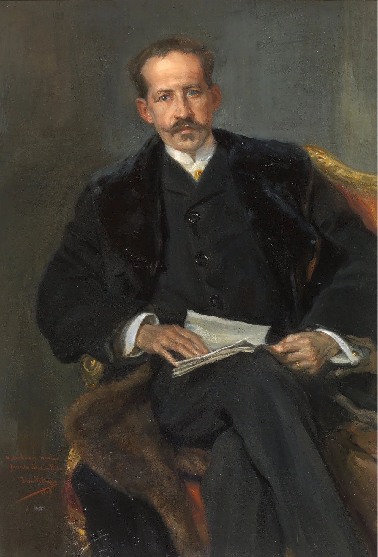 Jacinto Octavio Picón, detail