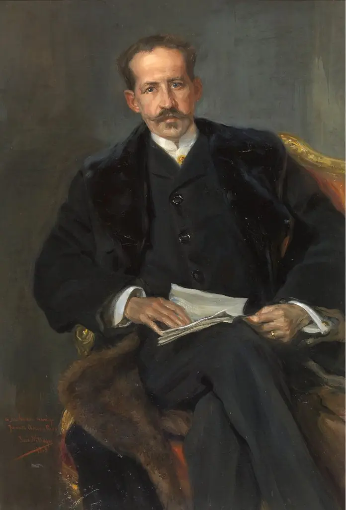 Jacinto Octavio Picón, by José Villegas Cordero, oil, 1903