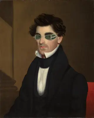 Nathaniel Olds, by Jeptha Wade, oil, 1837