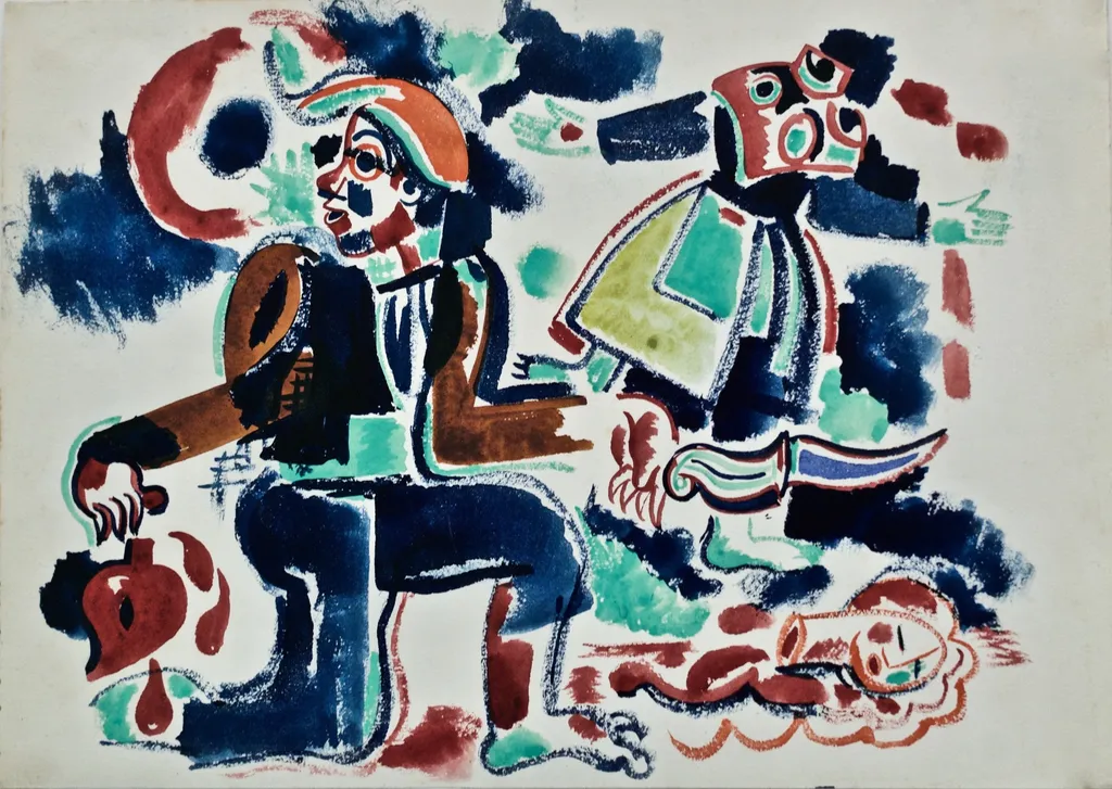 Force Love Rage, by Amadeo de Souza Cardoso, unspecified, 1915