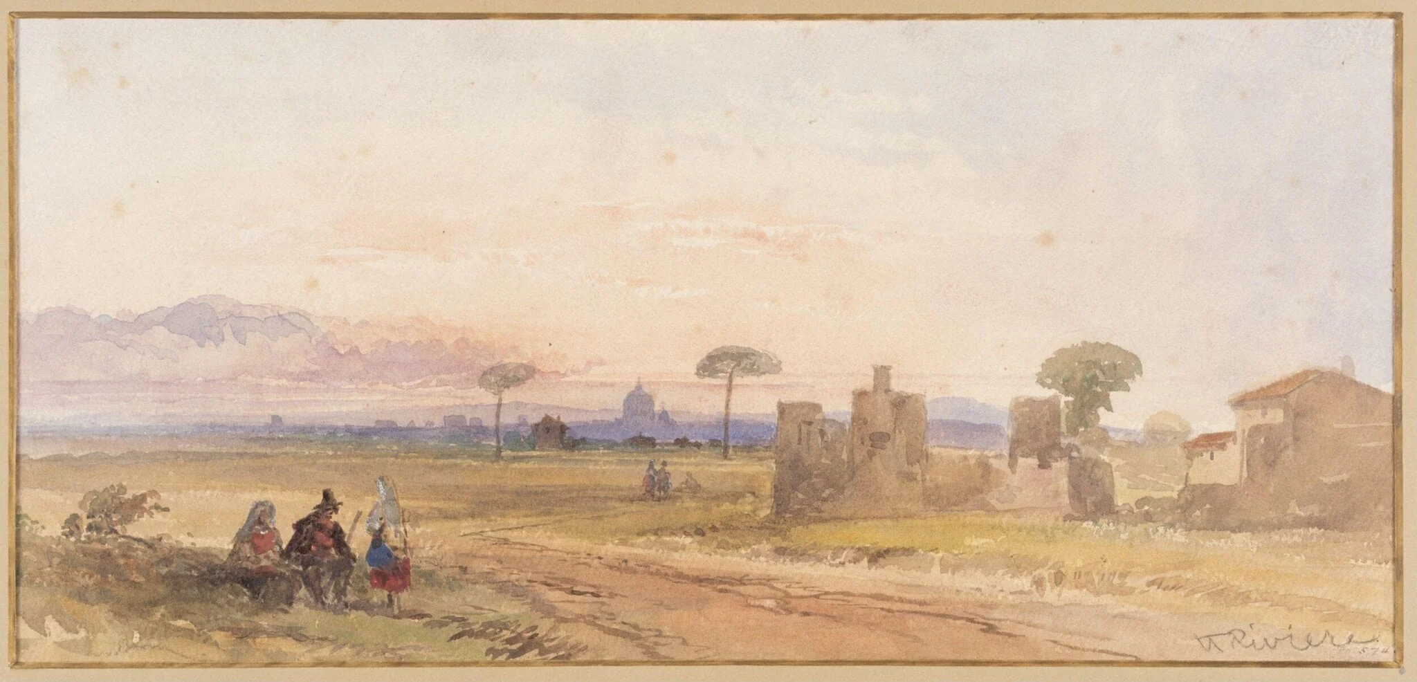 Rome, From the Campagna, detail