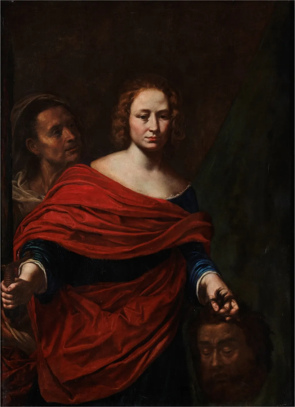 Judith with the Head of Holophernes, by Nicolas Régnier, oil, 1601