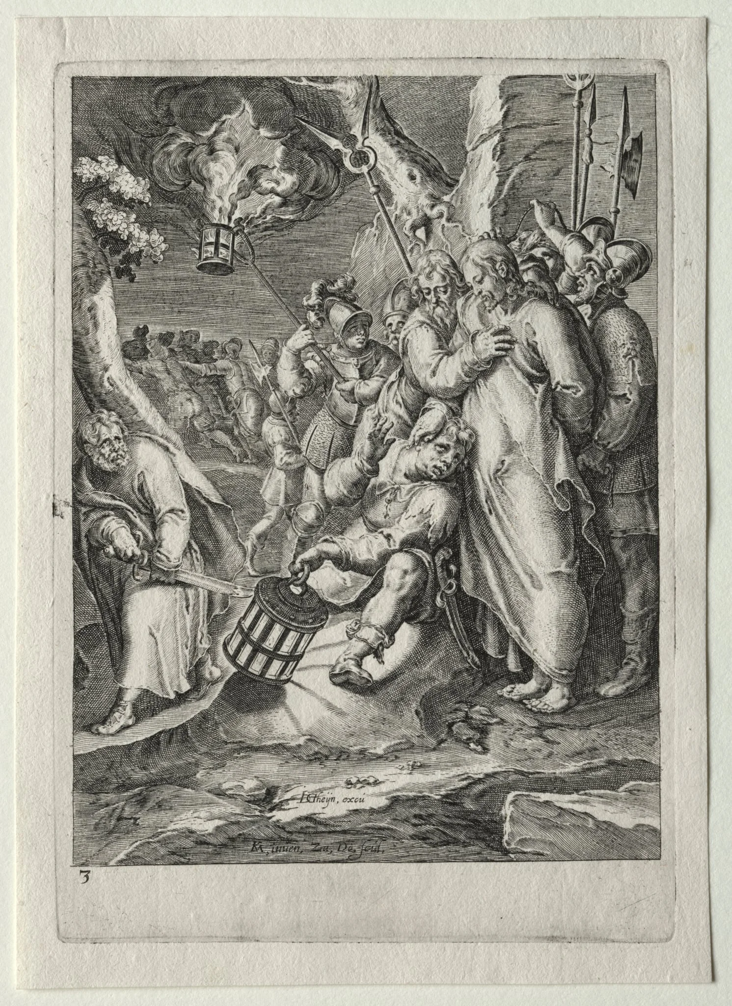 Passion Set: The Treason of Judas, detail