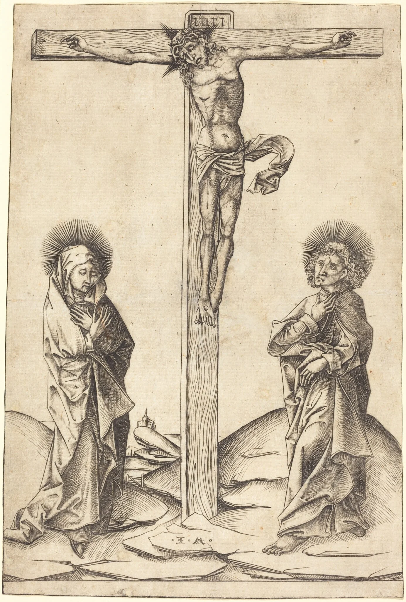 The Crucifixion, detail