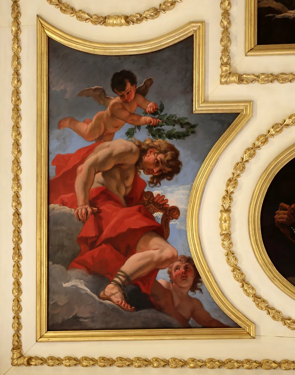 Apollo, by Sebastiano Ricci, paint, 1700
