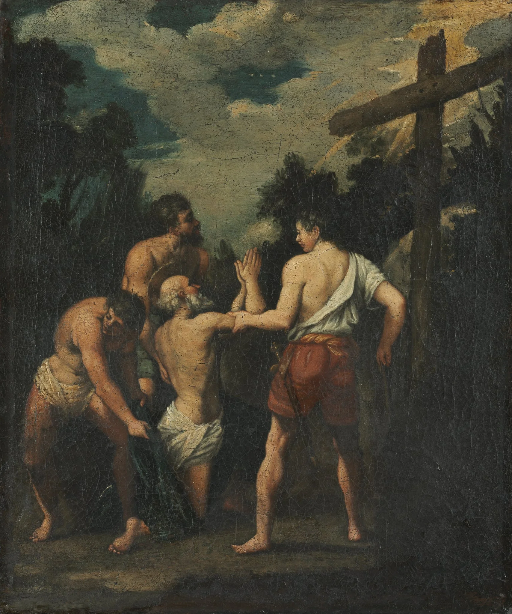 Martyrdom of Saint Andrew, detail