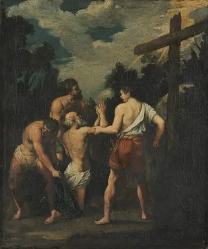 Martyrdom of Saint Andrew, by Guido Reni, unspecified, 1604