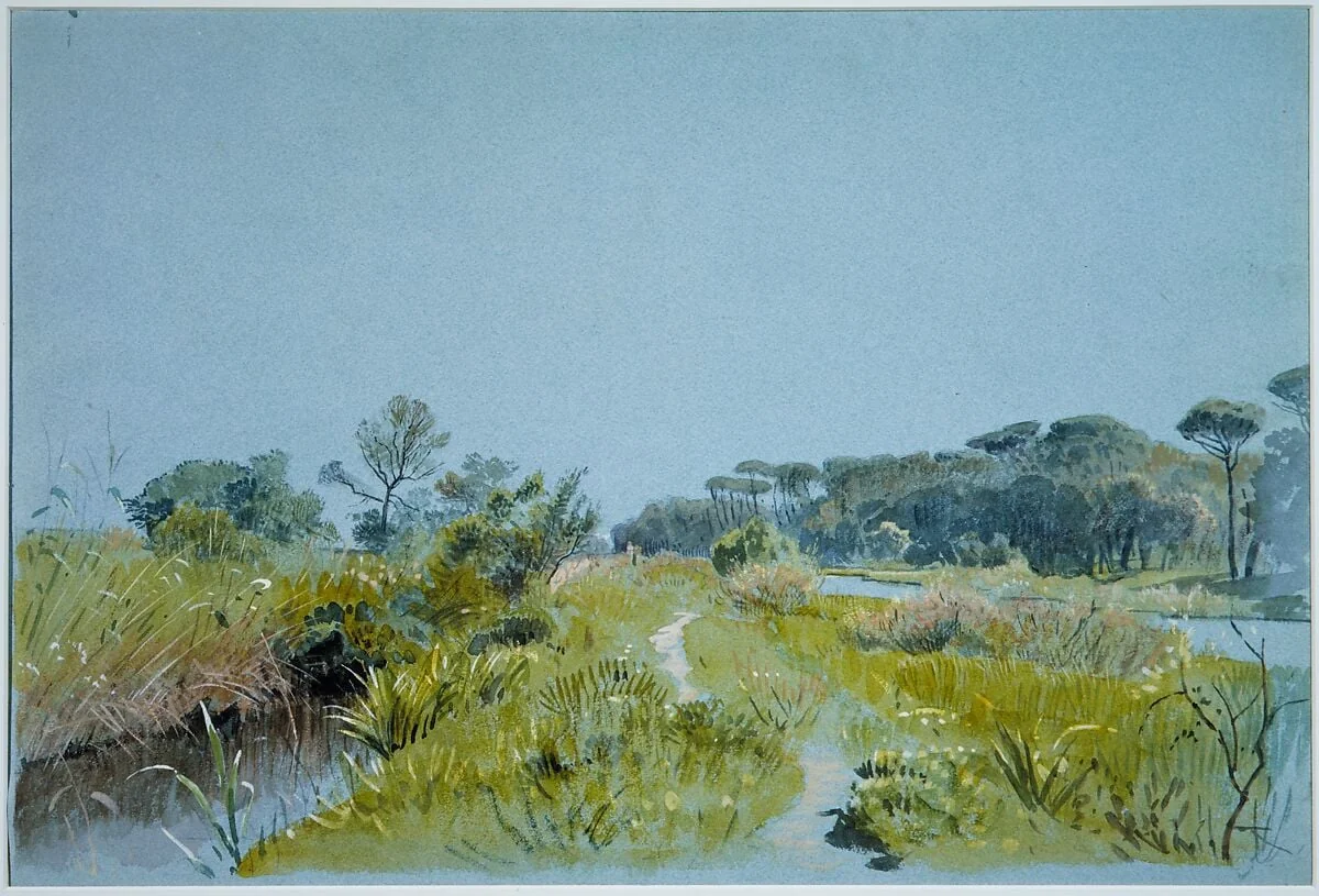 Castel Fusano—Near Rome, detail