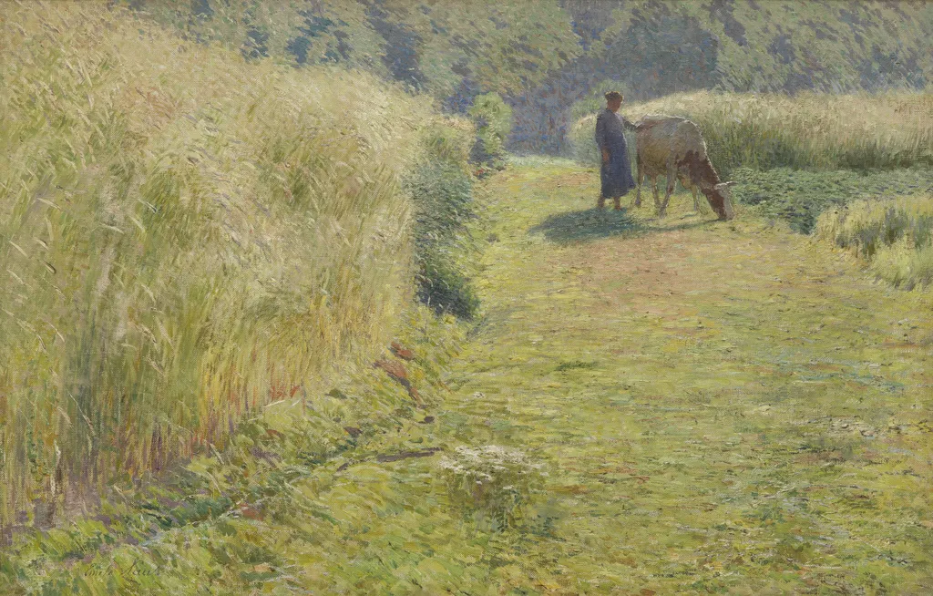 Summer, by Emile Claus, oil, 1897