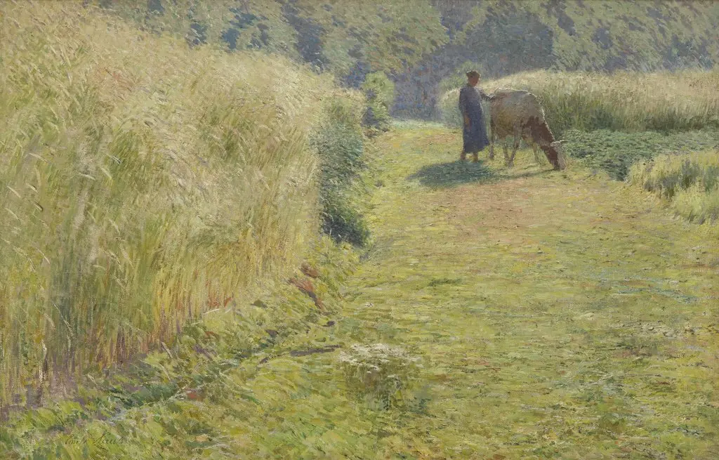 Summer, by Emile Claus, oil, 1897