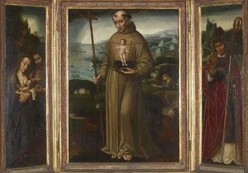 Triptiek van de heilige Antonius van Padua, detail