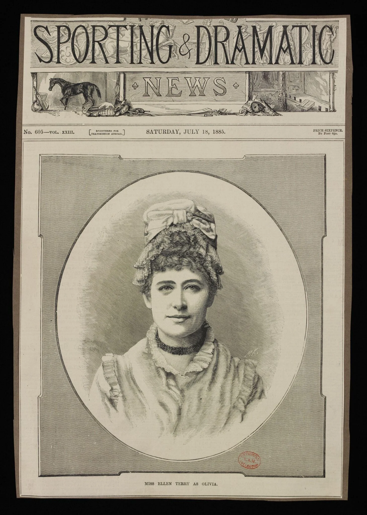 Olivia, detail