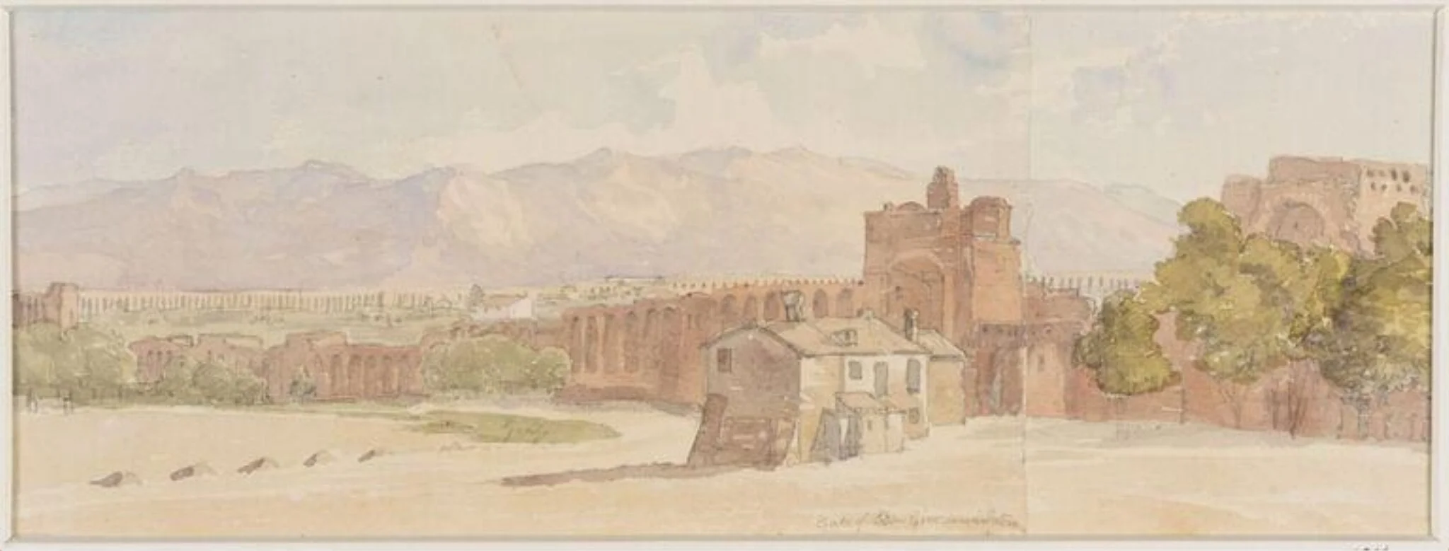 Porta San Giovanni, Rome, detail