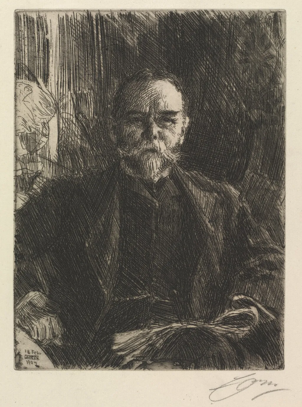 John Hay, by Anders Zorn, 1904