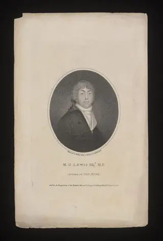 M. G. Lewis Esq. M. P., by Ridley, 1