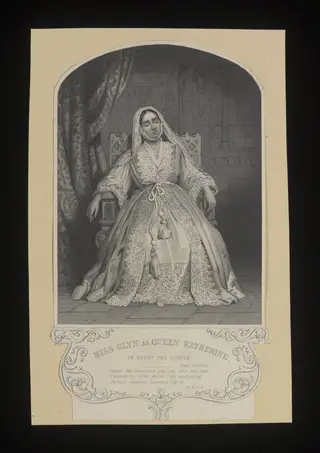 Miss Glyn as Queen Katherine, by Jacob More