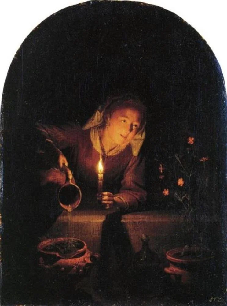 The Gardener, detail