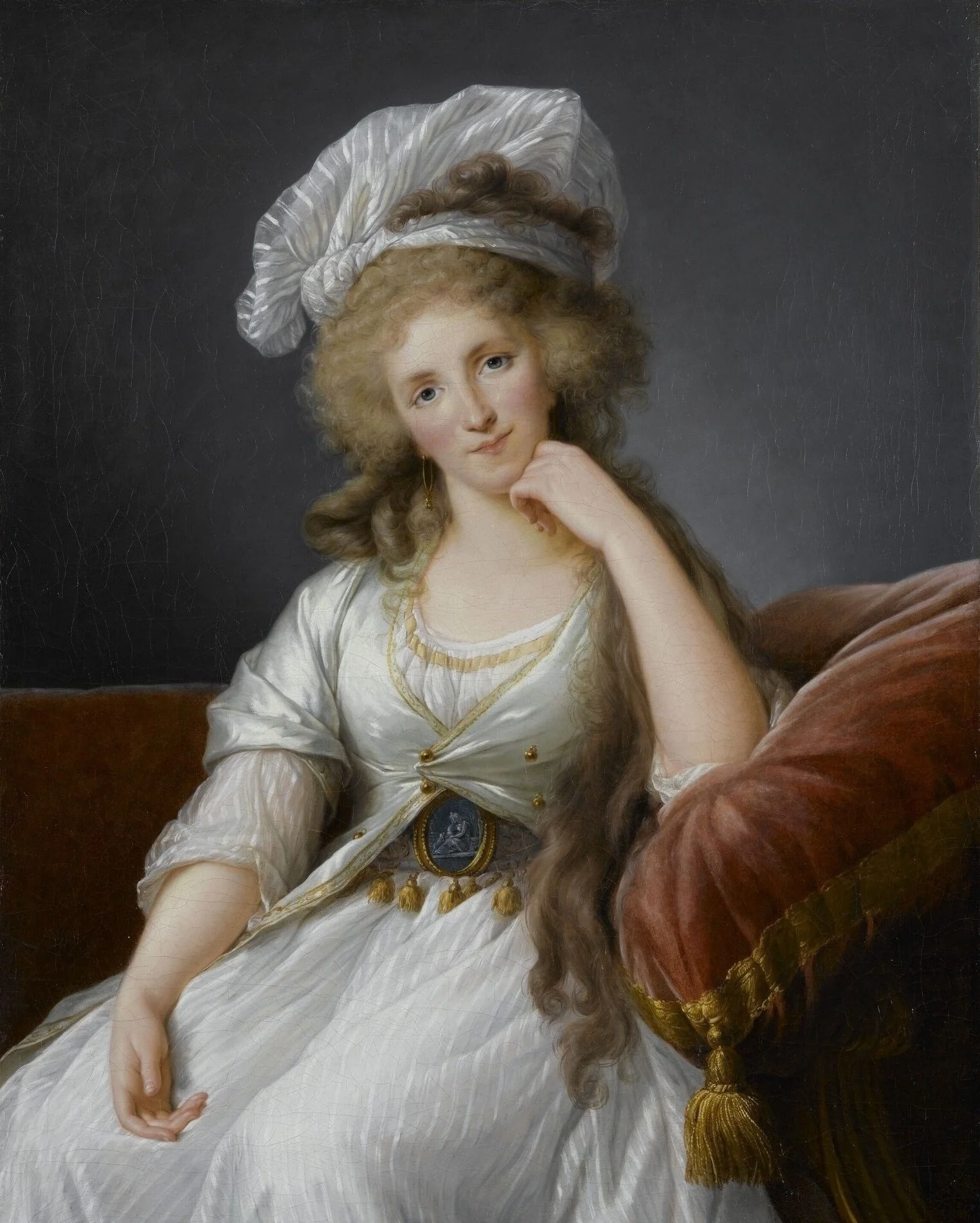 Louise-Marie-Adélaïde de Bourbon-Penthièvre, Duchess of Orléans, detail
