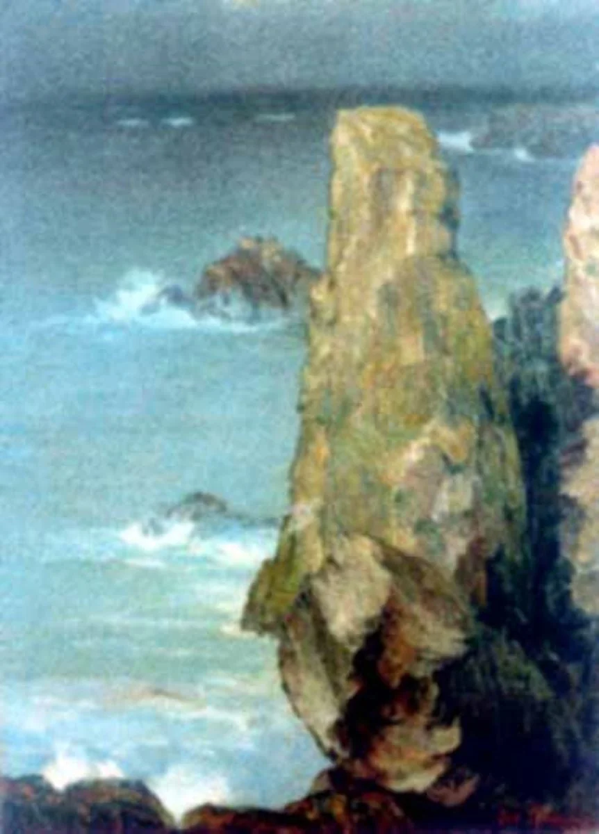 Peisaj marin, detail