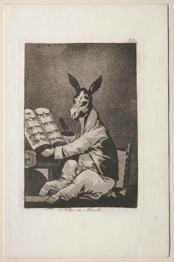 And So was His Grandfather, Plate 39, detail