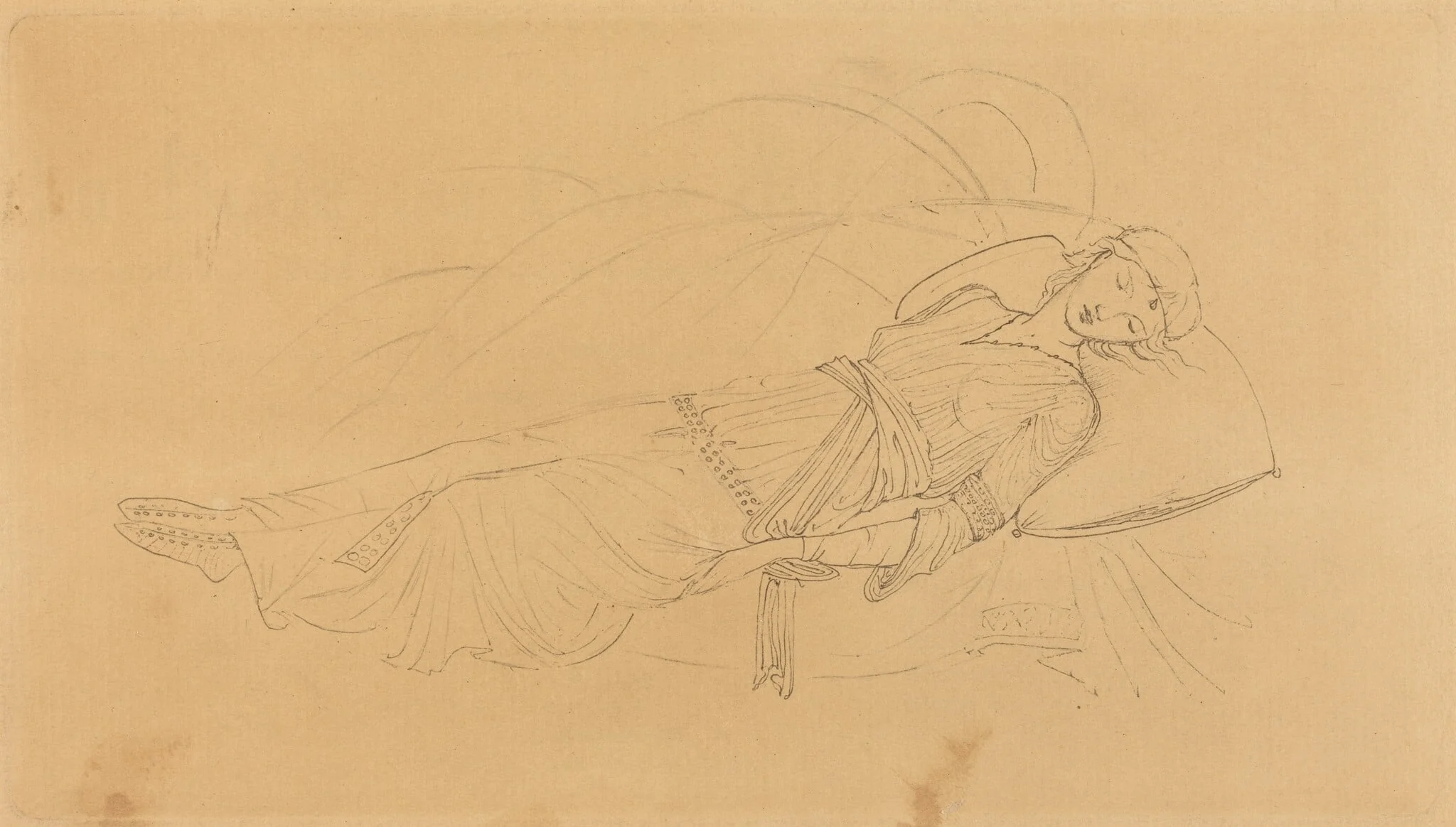 La Belle au bois dormant, detail
