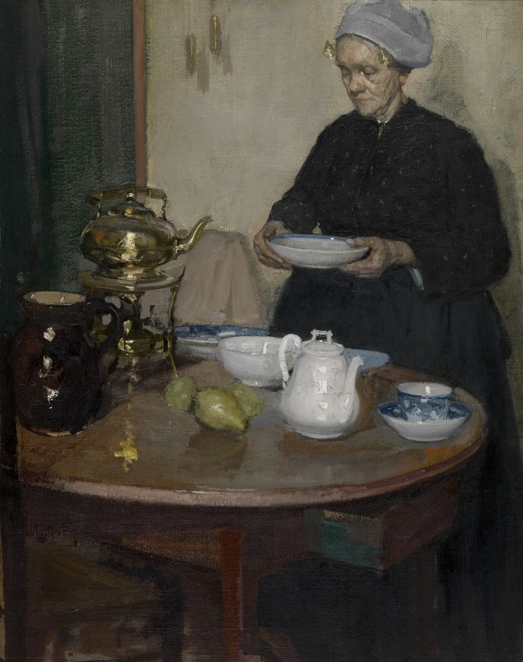 Woman at the table, by Richard Edward Miller, oil, 1903