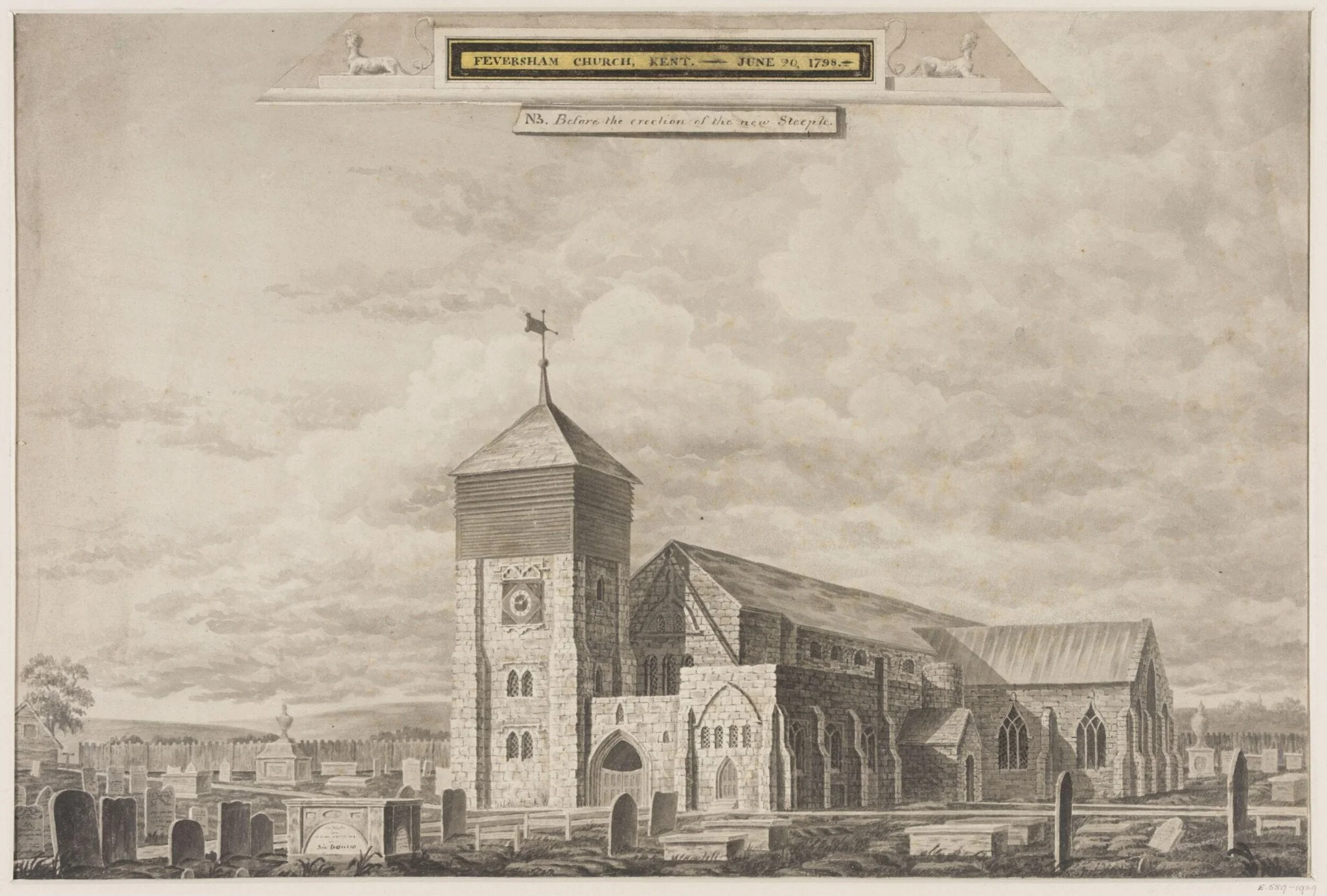 Faversham Church, Kent, detail