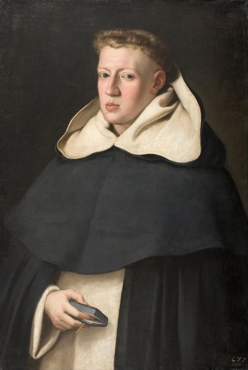 Portrait of Fray Alonso de Santo Tomás, by Juan Bautista Maíno, oil, 1648