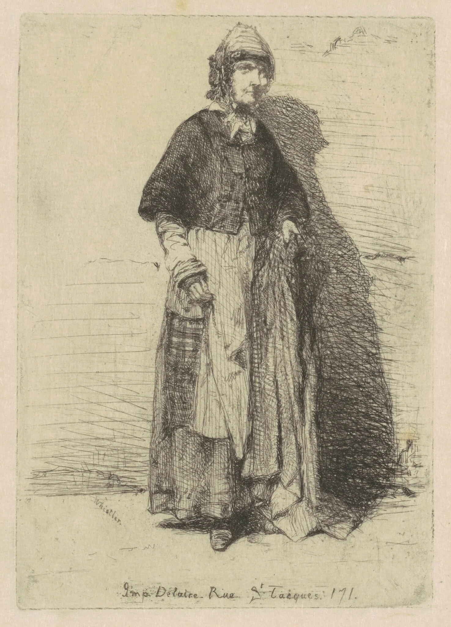 La Mère Gérard, detail