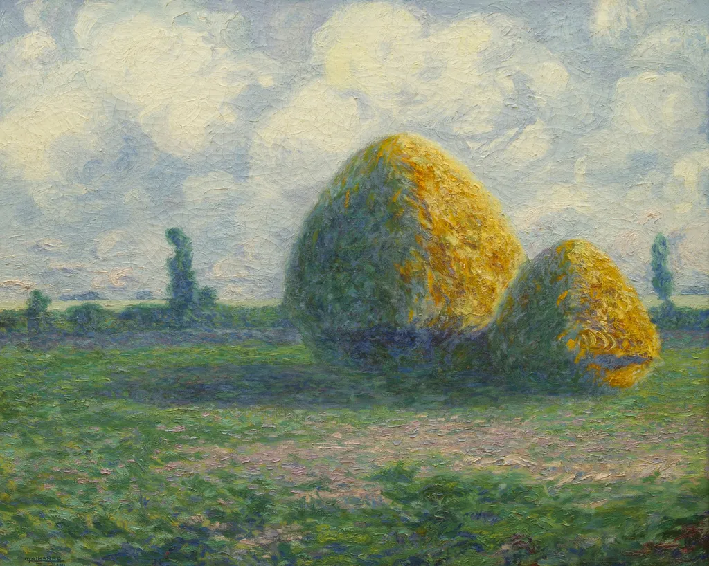 The Fools, by Martín Malharro, oil, 1911