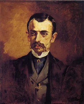 Portret van een man, detail