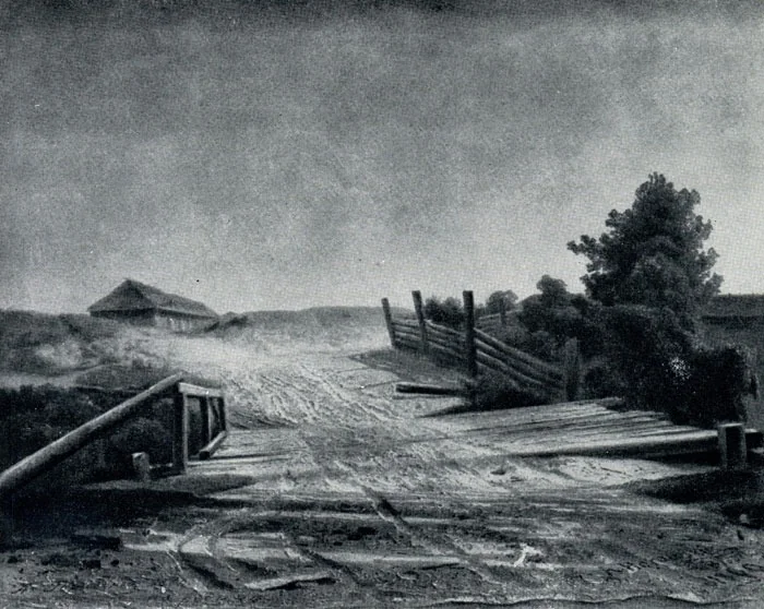 At home, detail
