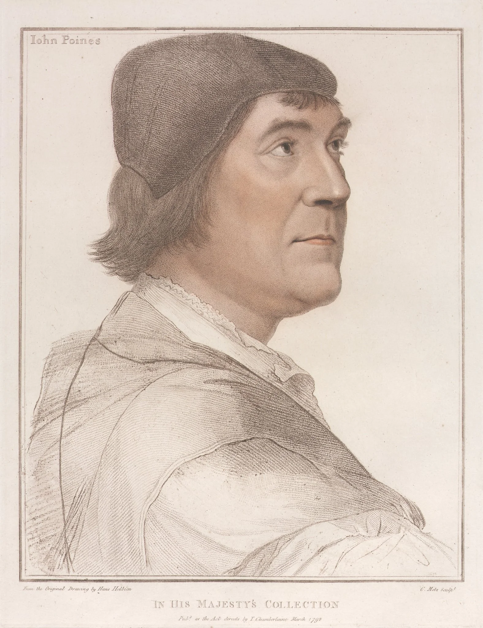 John Poines, detail
