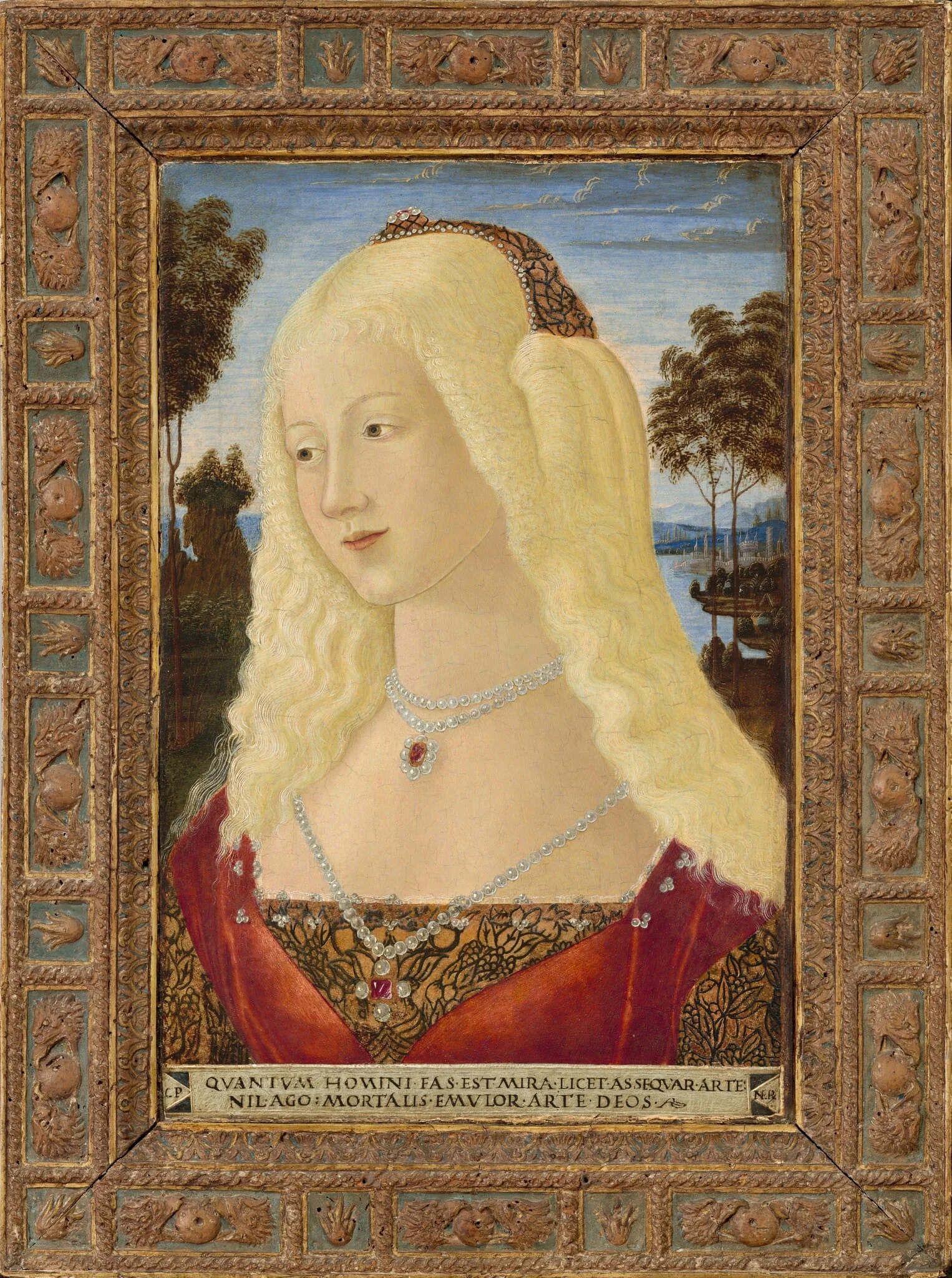 Portrait of a Lady, detail