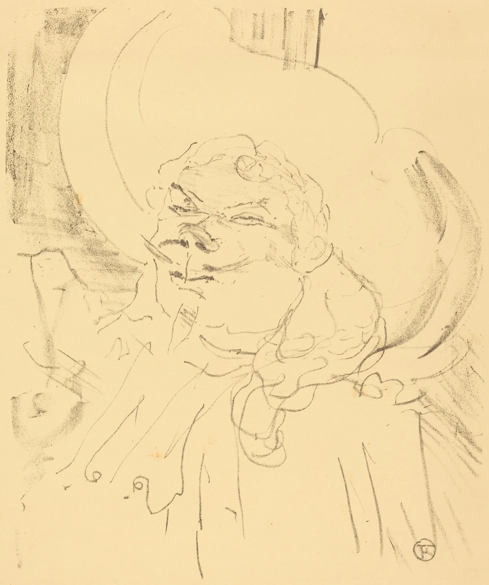 Coquelin the Elder (Coquelin aine), detail